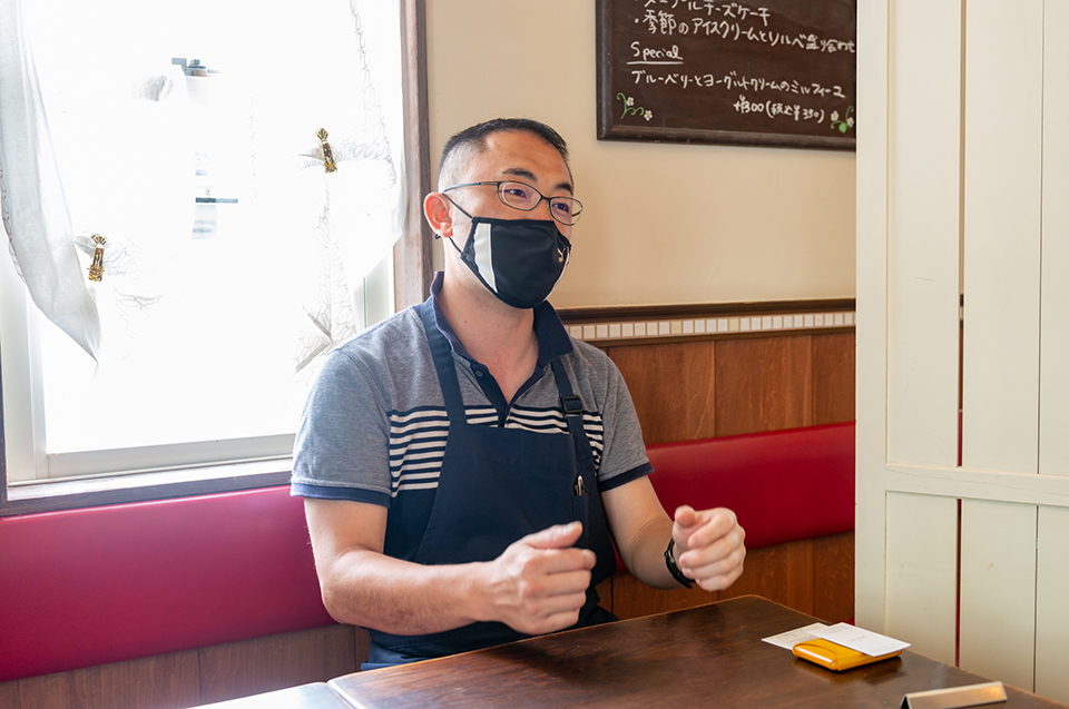 「ビストロ オランジュ (Bistrot Orange)」のオーナーシェフ・黒木 伸太郎さん